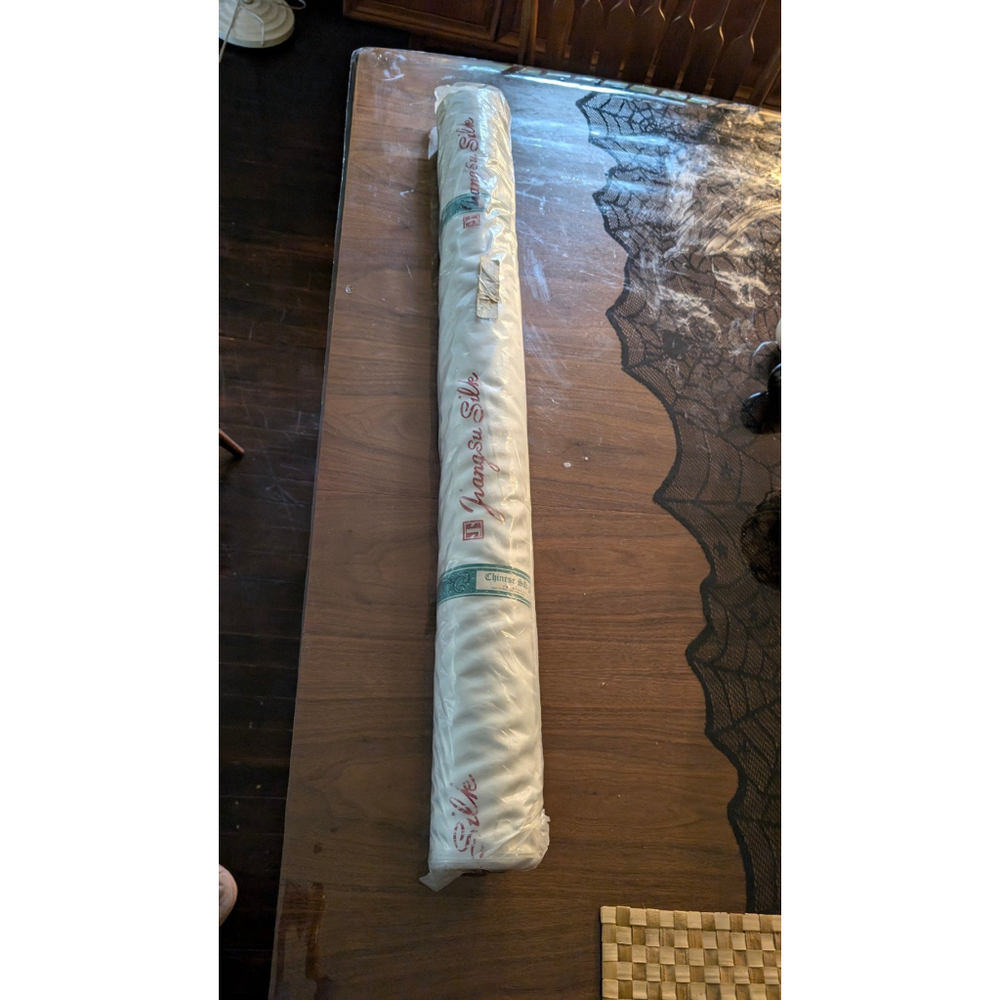 Full lot of natural silk fabric